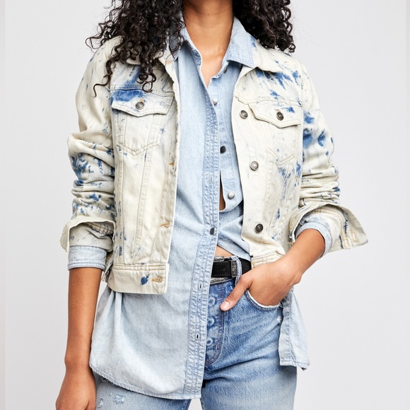 Free People NWT Rumors Denim Jacket - Picture 2 of 5
